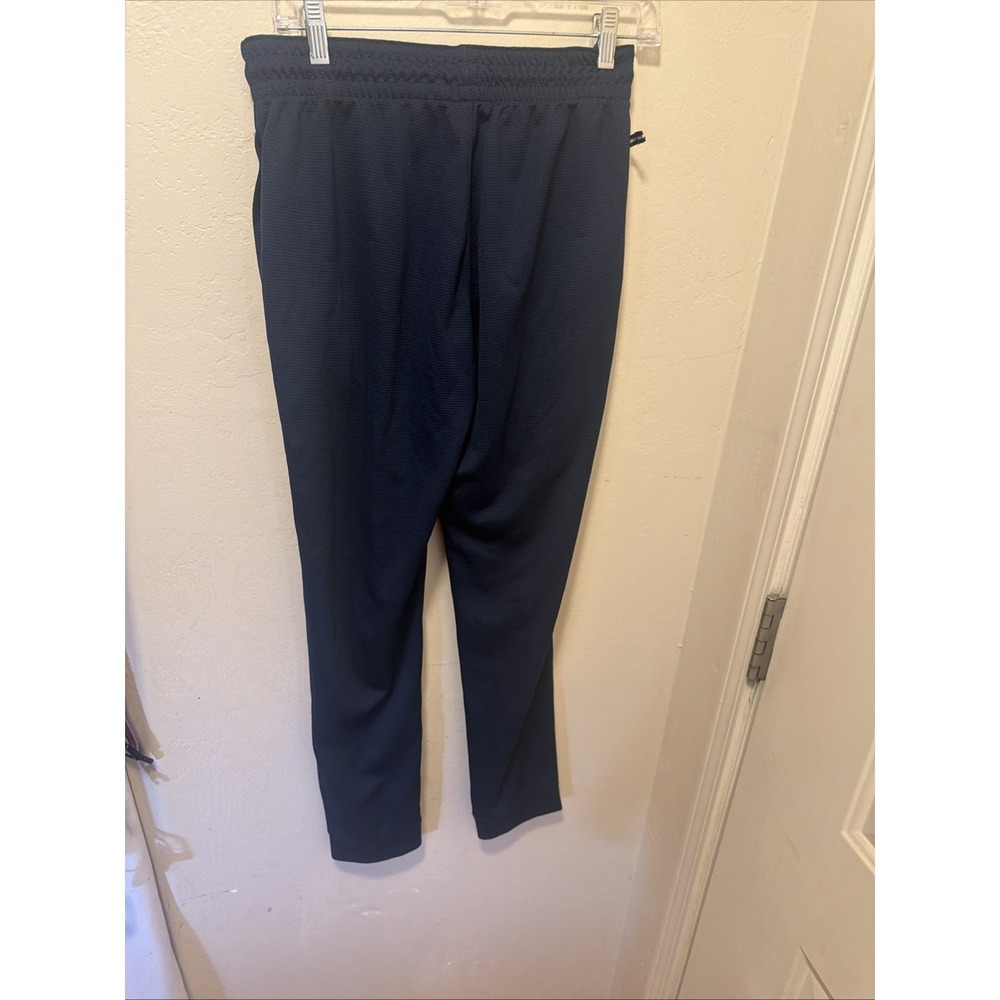 Nike Dri-FIT Men's Small Navy Athletic Training Pants Joggers Zip Pockets - Picture 3 of 4